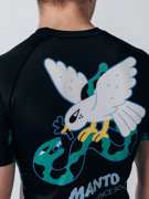 MANTO DOVE RASHGUARD -white